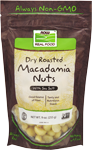 Now Foods Macadamia Nuts Dry Roasted with Sea Salt 9 oz