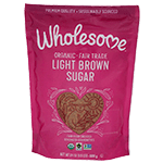Wholesome Sweeteners Sugar Light Brown Organic 24 oz