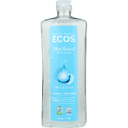 Earth Friendly Dishmate Hypoallergenic Dish Soap Free & Clear