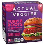 Purple Roots Veggie Burger