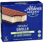 Old School Vanilla Ice Cream Sandwich