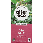 Deep Dark Sea Salt Organic Chocolate