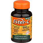american health ester-c 500 mg citrus bioflavonoids 90 vegitabs 500 mg