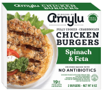 Chicken Burgers Spinach & Feta