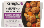 Roasted Garlic with Fontina, Parmesan & Pecorino Romano Cheese Chicken Meatballs
