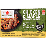 Breakfast Sausage Links Chicken & Maple
