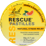 bach rescue remedy pastilles tin 50 g