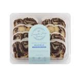 Cake Marble Iced Sliced