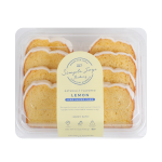 Cake Lemon Iced Sliced