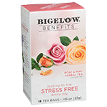 Benefits Stress Free Rose & Mint Herbal Tea