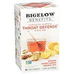Throat Defense Ginger Honey Lemon Herbal Tea