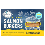 Burger Salmon Lemon Herb