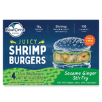 Burger Shrimp Sesame Ginger