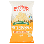 Avocado Oil Canyon Poppers Aged White Cheddar