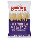 Kettle Style Potato Chips Malt Vinegar & Sea Salt