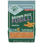 cadia gluten free brown rice fusilli 16 oz