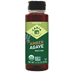 cadia organic agave amber nectar 11.75 fl oz