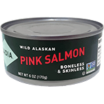 Wild Alaskan Pink Salmon Boneless & Skinless