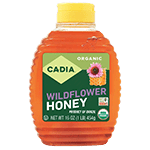 cadia wildflower brazilian honey organic 16 oz