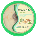 Organic Garlic Hommus with Toppings