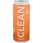 Peach Organic Sparkling Yerba Mate