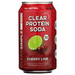 Clear Protein Soda Cherry Lime