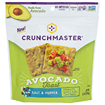 Crackers Avocado Toast Salt & Pepper