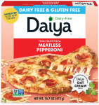 Dairy-Free Meatless Pepperoni Pizza