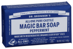Dr. Bronner's Hemp Peppermint Pure-Castile Soap Bar 5 oz