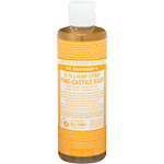 dr bronners hemp citrus pure castile soap 8 oz