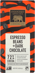 Dark Chocolate With Espresso Beans 72% Cocoa
