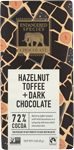 Dark Chocolate with Hazelnut Toffee 72% Cocoa