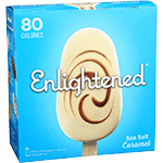 Light Ice Cream Sea Bars Sea Salt Caramel