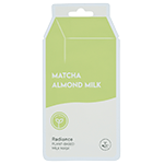 Radiance Plant-Based Milk Mask Matcha Almond Milk