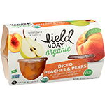 Organic Diced Peaches & Pears
