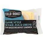 Classic Style Sausage, Egg & Cheese Plant-Based Breakfast Sandwich