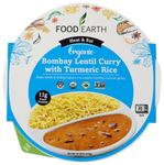Bombay Lentil Curry With Turmeric Rice
