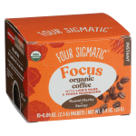 four sigmatic mushroom coffee with lions mane and chaga 10 packets