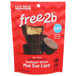free2b foods sun cups minis dark chocolate 4.2 oz