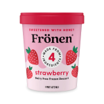 Strawberry Non Dairy Frozen Desert