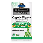 Dr. Formulated Enzymes Organic Digest+ Chewable Enzymes