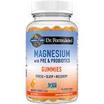 Dr. Formulated Magnesium with Pre & Probitoics Gummies Orange Cream