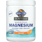 garden of life dr. formulated whole food magnesium orange 7 oz