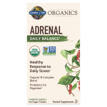 garden of life mykind organics adrenal daily balance 120 ct