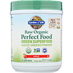 Raw Organic Perfect Food Green Superfood Juiced Greens Powder Apple