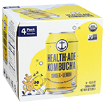 Kombucha Ginger Lemon 4 Pack
