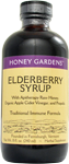 honey gardens apitherapy elderberry syrup 8 fl oz