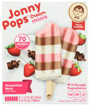 Neapolitan Minis with cream