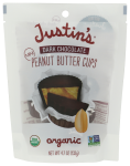Justin's Natural Peanut Butter Cups Mini Dark Chocolate 4.7 oz