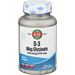 D3 Mag Glycinate 125mcg/170mg